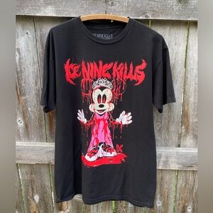 Ice Nine Kills- Minnie Mouse “Carrie” Tee- Size Large